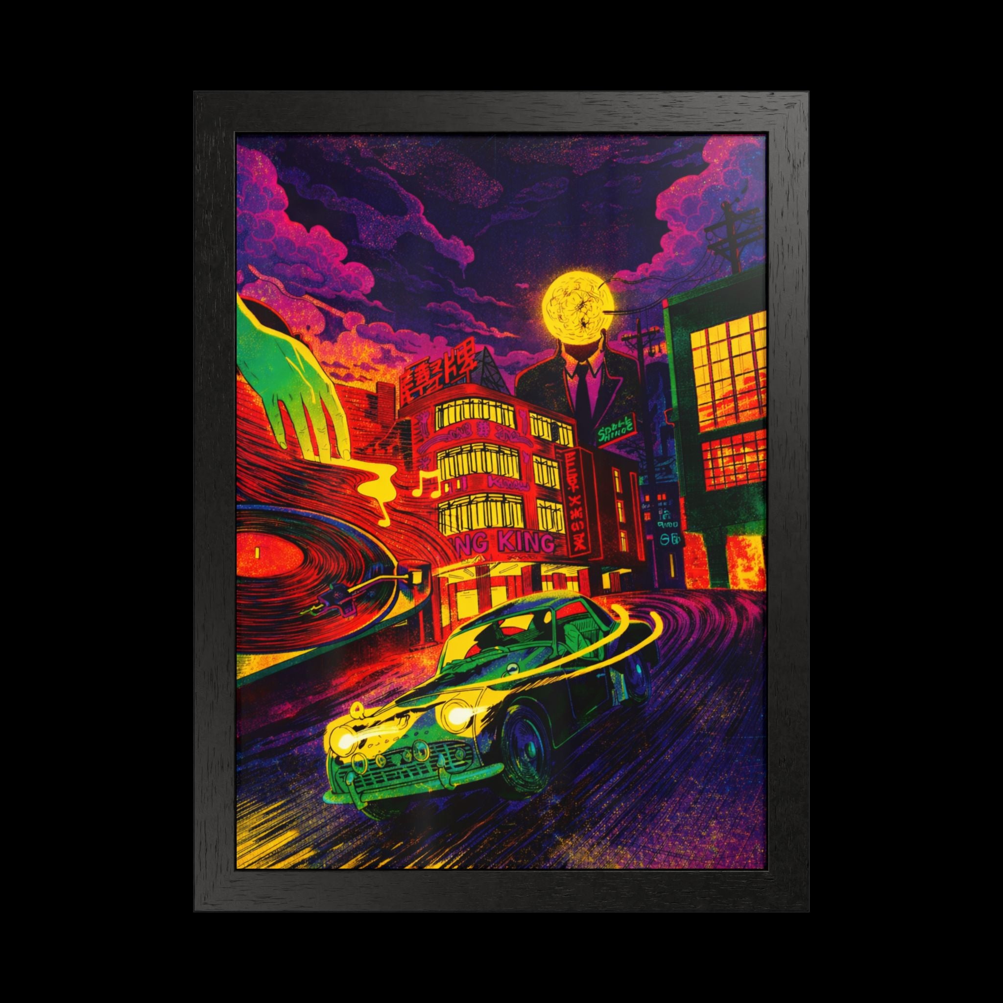 MIDNIGHT DRIVE POSTER