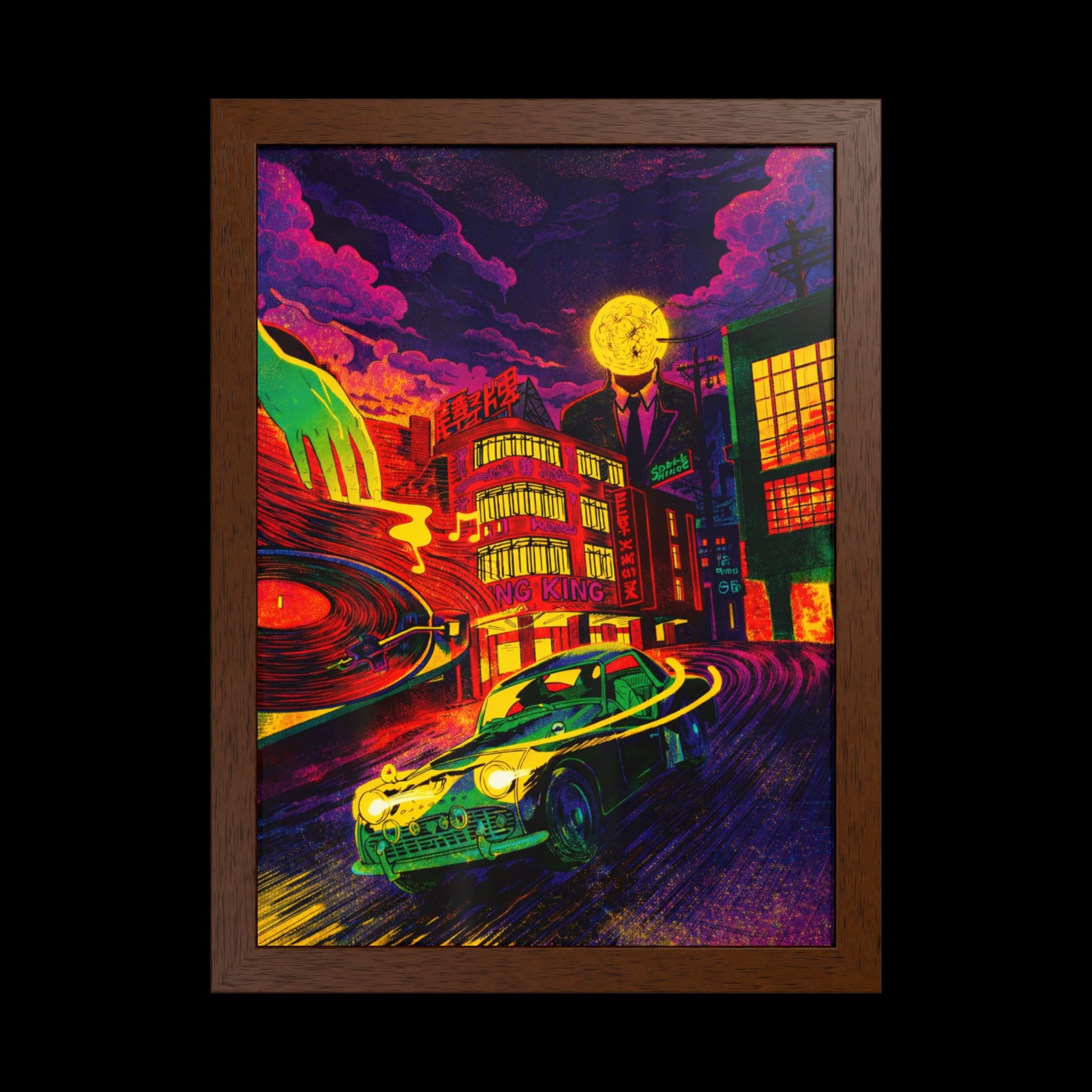 MIDNIGHT DRIVE POSTER