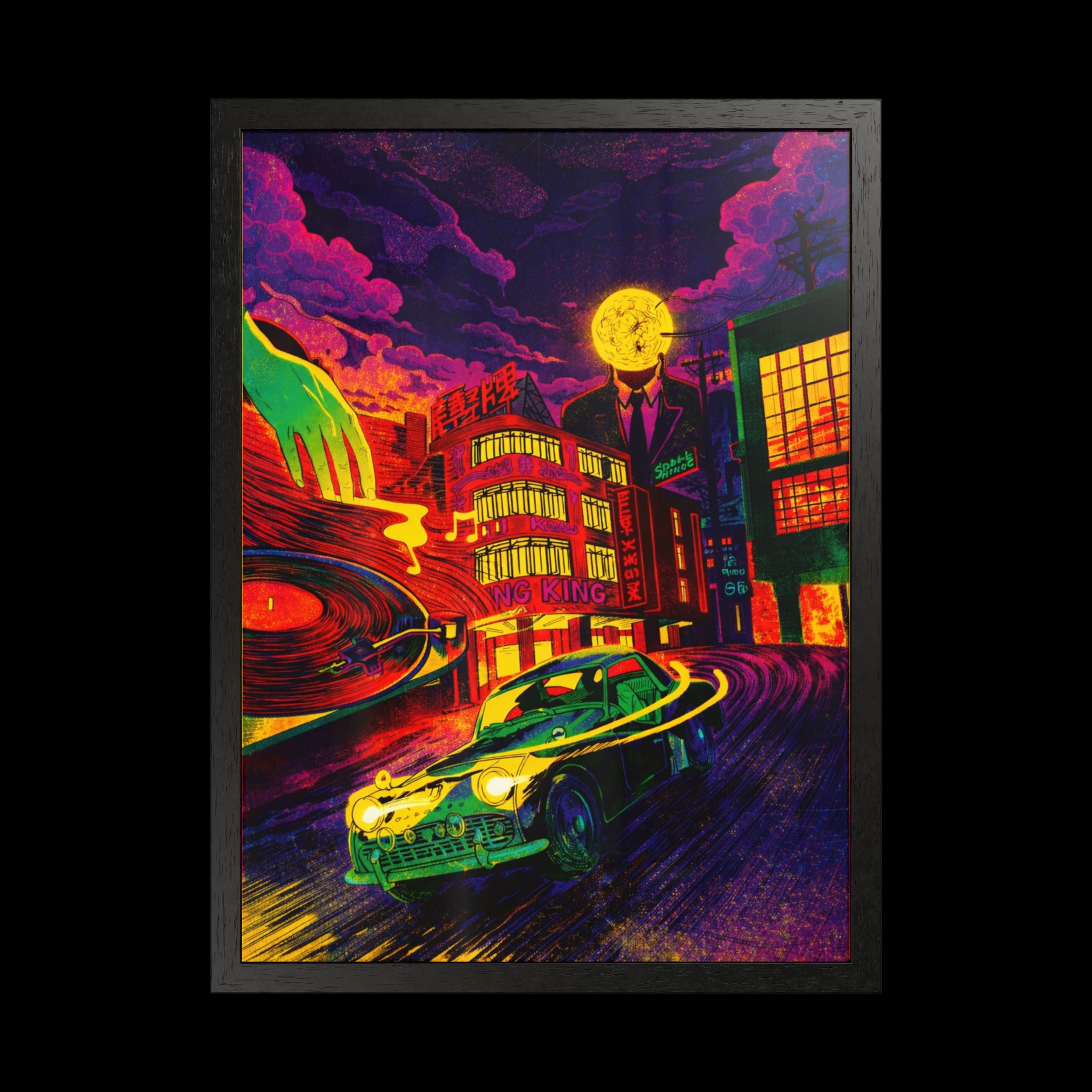 MIDNIGHT DRIVE POSTER