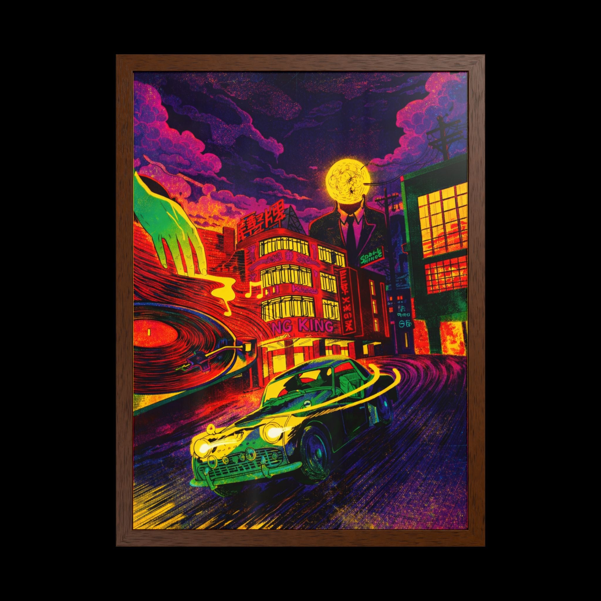 MIDNIGHT DRIVE POSTER